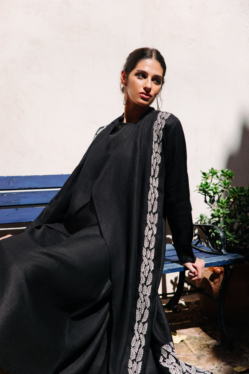 T Length Palm Abaya