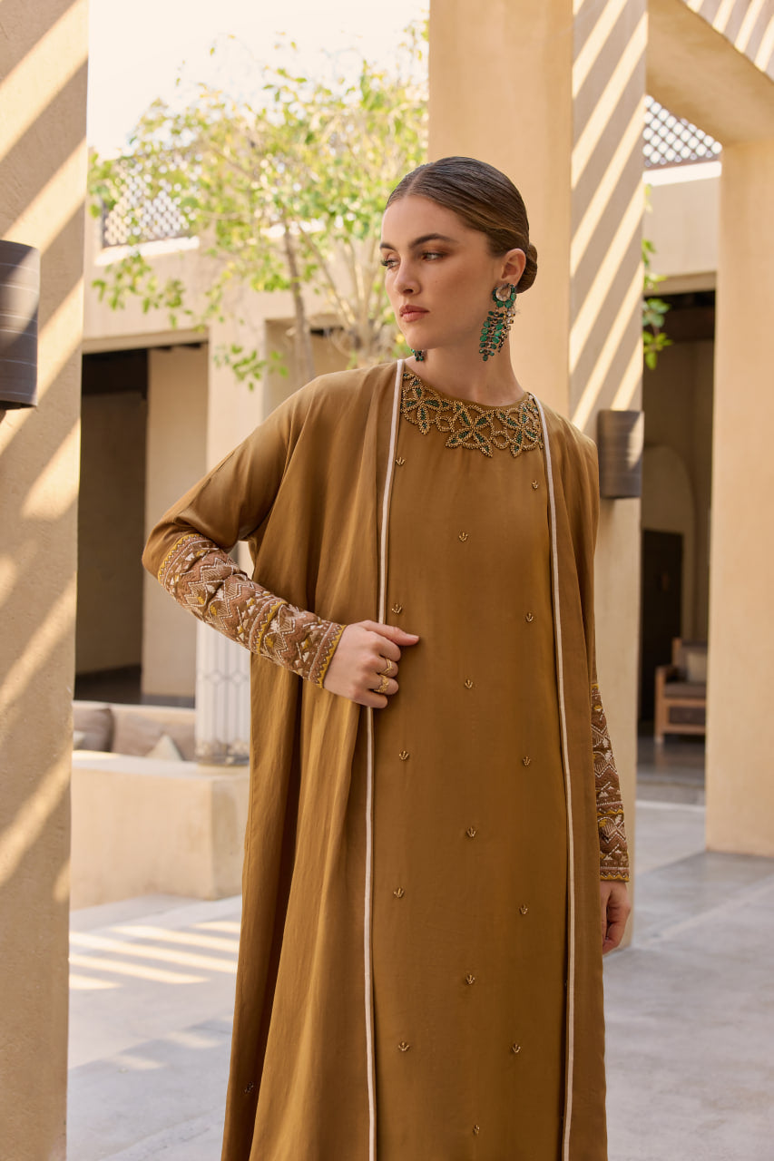 Caramel Crown Kaftan